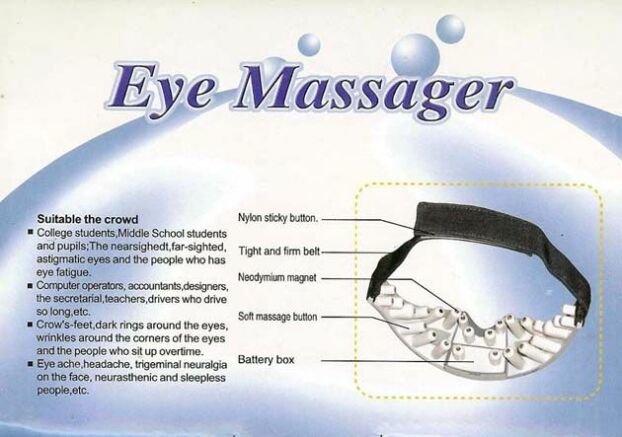 Eye Massager, aparat masaj relaxare Ochi